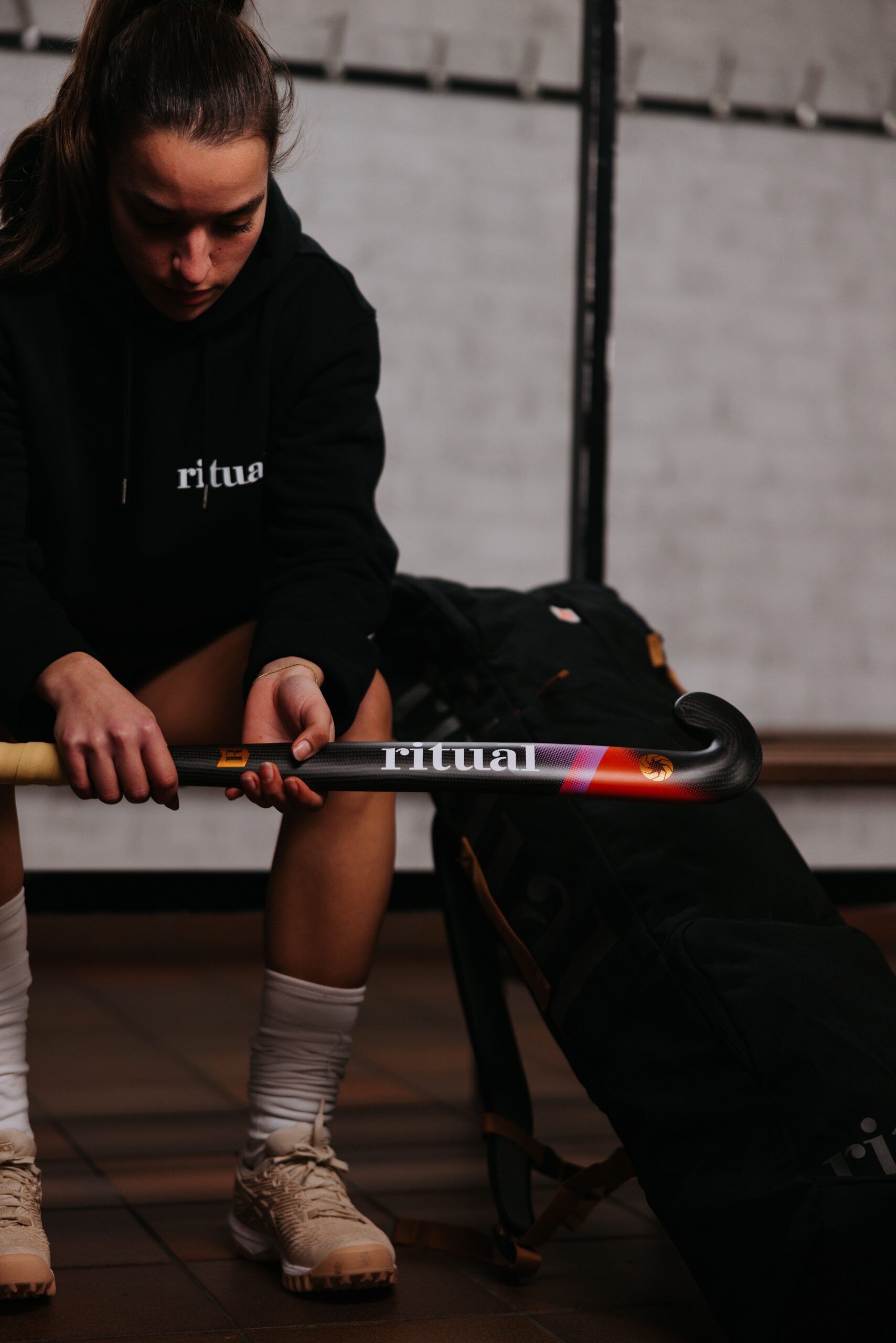 Ritual Hockey player and equipment